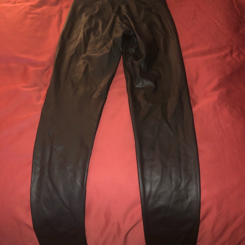 Faux leather pant leggings